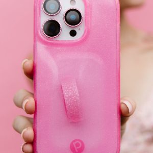 Clear Sparkle Pink